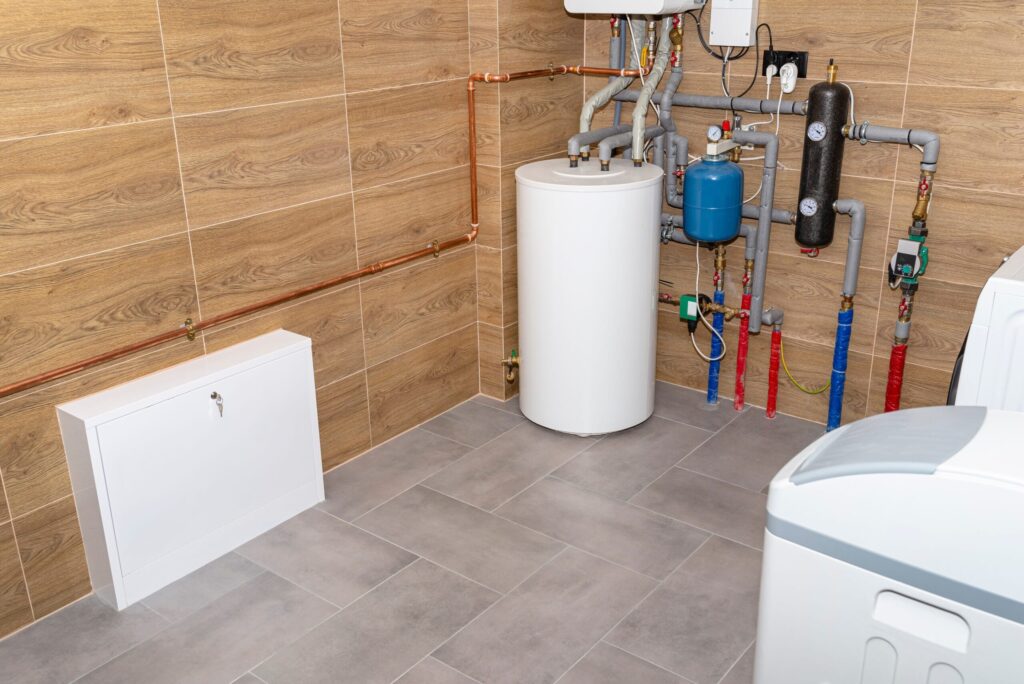 Residential water heater and plumbing system installed in Plantation